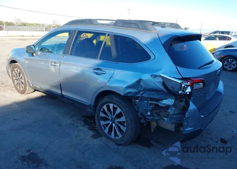 2015 Subaru Outback 2.5I Limited z USA, uszkodzony, nr VIN 4S4BSANC8F3355142